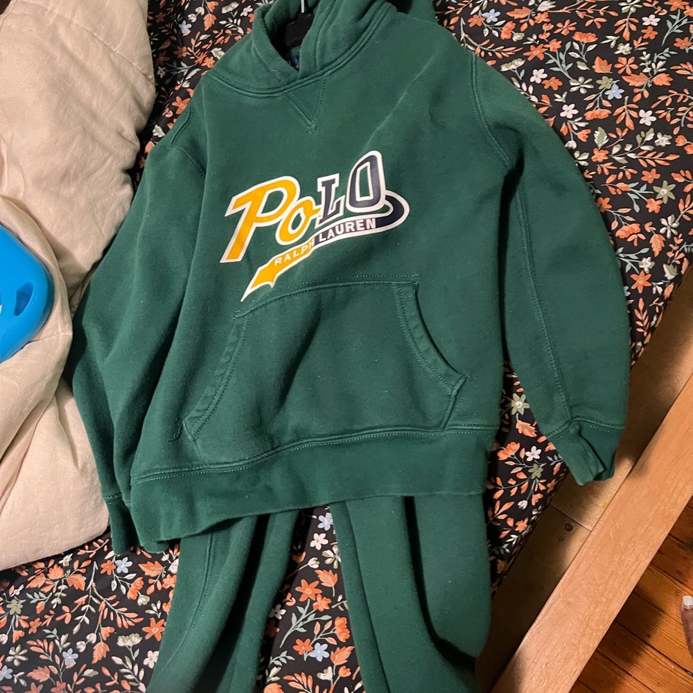 Polo boys two piece set PLEASE LOOK AT PICTURES CAREFULLY BEFORE PURCHASING ITEM